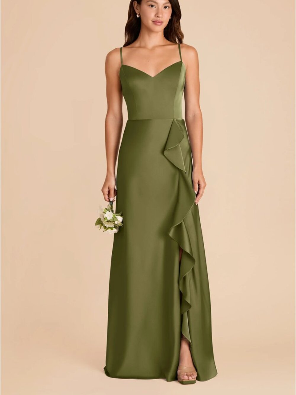 Birdy Grey Theresa Dress Matte Satin Martini